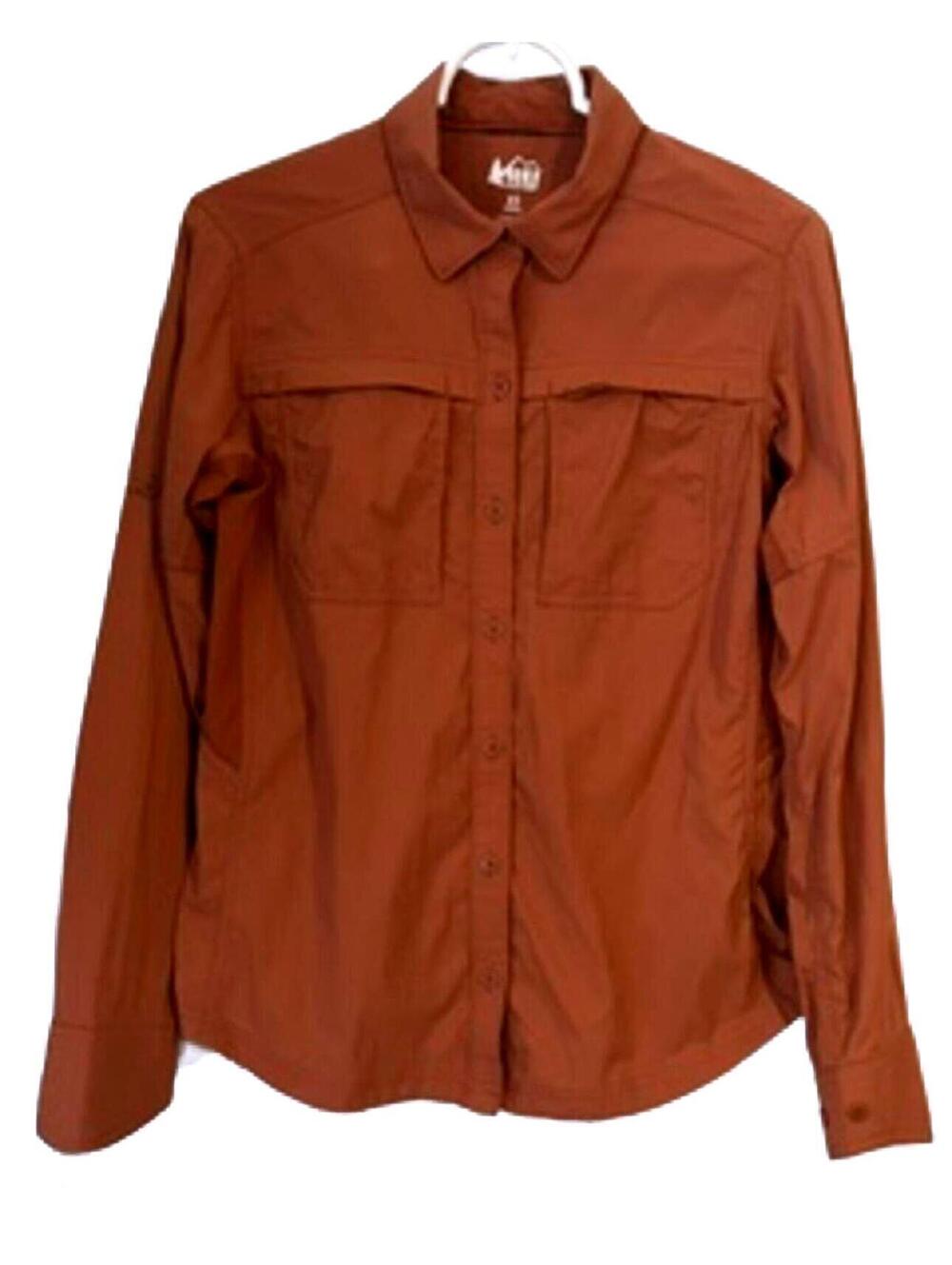 REI Co-op Women's XS Long Sleeve Button-Up Hiking Shirt